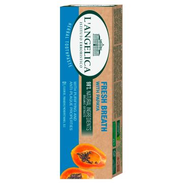 L' Angelica Fresh Breath Паста за зъби с папая за свеж дъх x75 мл
