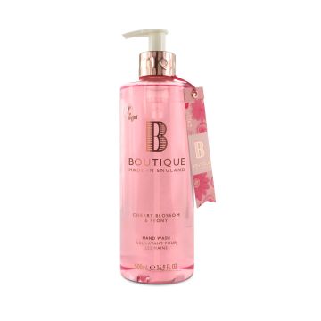 Boutique Cherry Blossom & Peony Подхранващ течен сапун за ръце с аромат на череша и божур x500 мл