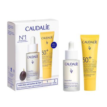 Caudalie Комплект за лице Vinoperfect Серум и Vinosun Слънцезащитен флуид SPF50+