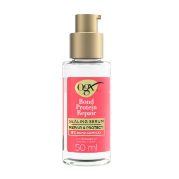 OGX Bond Protein Repair Защитен серум за коса x50 мл