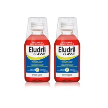 Промо комплект Eludril Classic Вода за уста 2х200 мл