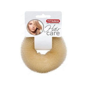 Titania Hair Care Гъба за кок, цвят Бяла х1 брой