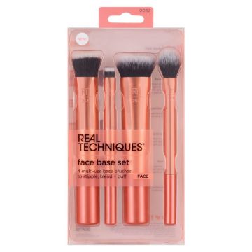 Real Techniques Kомплект четки за грим, 4 части - 0052