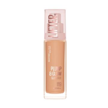 Maybelline Lifter Plump & Glow Фон дьо тен за естествен и сияен завършек х30 мл, 119