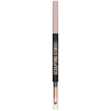 Maybelline Sculpting Stix Автоматичен молив за очи с четка 16 Black Blur
