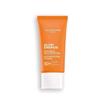Yves Rocher Glow Energie Дневен защитен крем за лице SPF50+ х30 мл