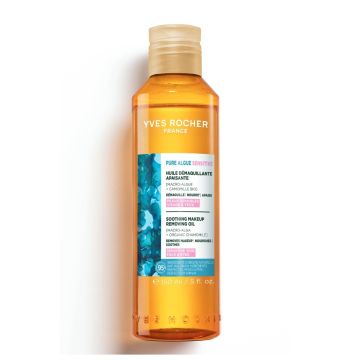 Yves Rocher Pure Algue Sensitive Успокояващо дегримиращо олио за чувствителна кожа х150 мл