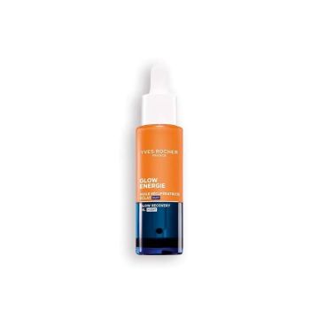 Yves Rocher Glow Energie Glow Озаряваща пилинг маска за лице с екстракт от настурция и AHA киселини х75 мл