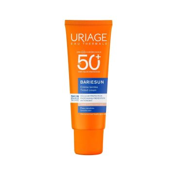 Uriage Bariesun Тониран слънцезащитен крем за лице SPF50+ х50 мл, светъл нюанс