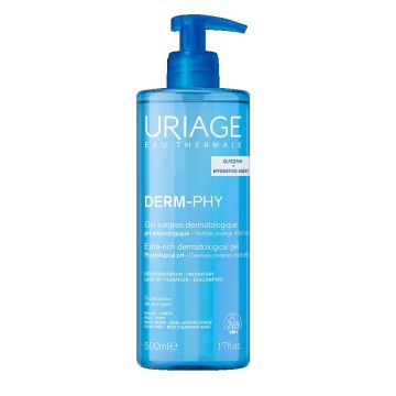Uriage Derm-Phy Обогатен дерматологичен измивен гел х500 мл