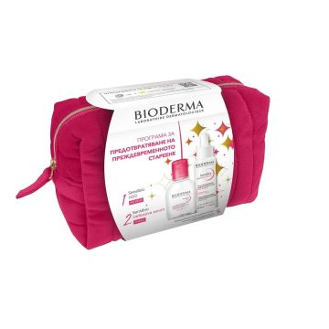 Bioderma Sensibio Комплект за лице Програма за предотвратяване на преждевременното стареене