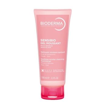 Bioderma Sensibio Мек измиващ гел с интензивно хидратиращо действие за чувствителна кожа x100 мл