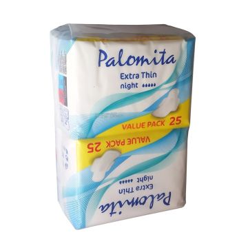 Palomita Extra Thin Нощни дамски превръзки х50 броя