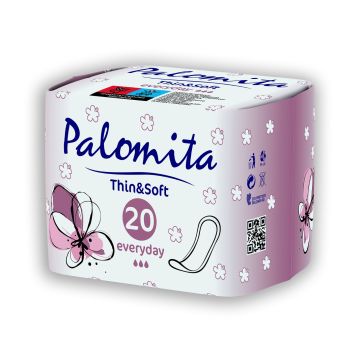 Palomita Thin & Soft Ежедневни дамски превръзки х20 броя