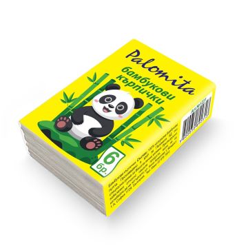 Palomita Бамбукови носни кърпички х1 брой, Панда