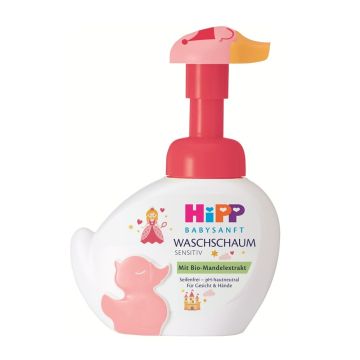 Hipp Baby Sanft Измиваща пяна за ръце и лице х250 мл, Пате принцеса