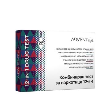 Advent Life Комбиниран тест за наркотици 12в1 х1 брой