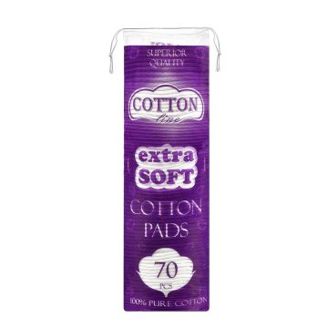 Cotton Line Extra Soft Тампони за грим х70 броя