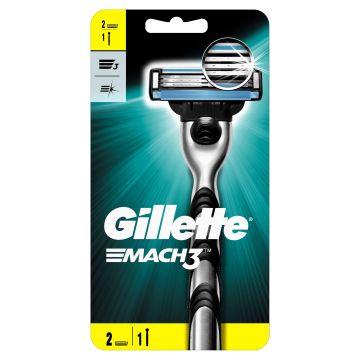 Gillette Мach 3 Самобръсначка с 2 Ножчета