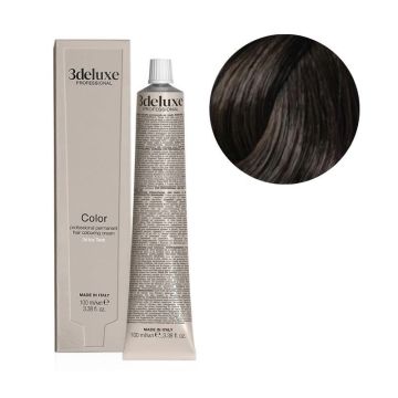 3Deluxe Colour Трайна боя за коса с арганово масло и екстракт от невен, цвят 5.07