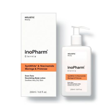 InoPharm Eternia Подхранващ лосион за тяло за изравняване на тена х200 мл