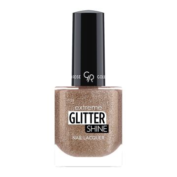 Golden Rose Extreme Glitter Shine Лак за нокти с гел ефект, цвят 205