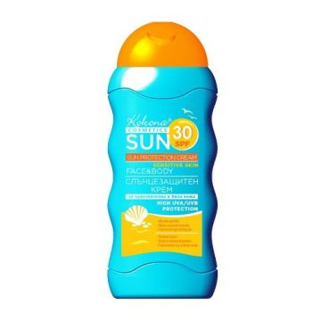 Kokona Sun Слънцезащитен крем за тяло за хора с чувствителна и много светла кожа SPF30 х150 мл