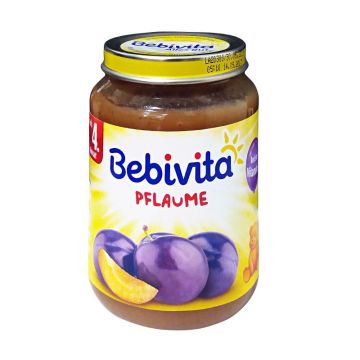 Bebivita Пюре сини сливи от 4 месечна възраст х190 грама - 1690