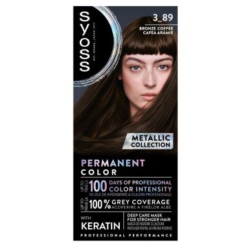 Syoss Profesional Performance Боя за коса, 3-89 Bronze Coffee