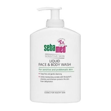 Sebamed Измивна течност за лице и тяло x300 мл