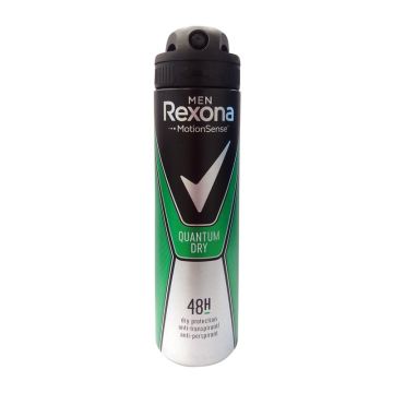 Rexona Men Quantum Dry Део спрей против изпотяване за мъже х150 мл