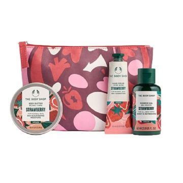 The Body Shop Strawberry Комплект за тяло с ягода