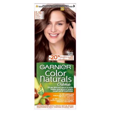 Garnier Color Naturals Трайна боя за коса цвят, 5.15 Наситен шоколад