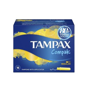 Tampax Compak Normal Дамски тампони с апликатор х16 броя