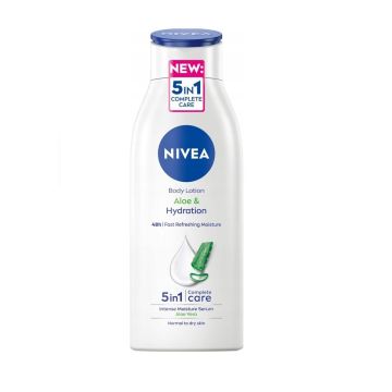 Nivea Aloe & Hydratation Хидратиращ лосион за тяло за нормална кожа x400 мл