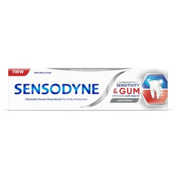 Sensodyne Sensitive & Gum + Whitening Паста за чувствителни зъби и здрави венци x75 мл