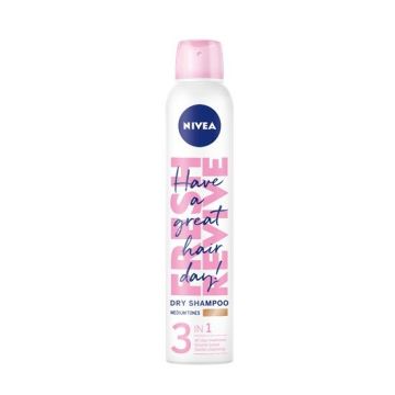 Nivea Dry Shampoo 3in1 Сух шампоан за кестенява коса х200 мл