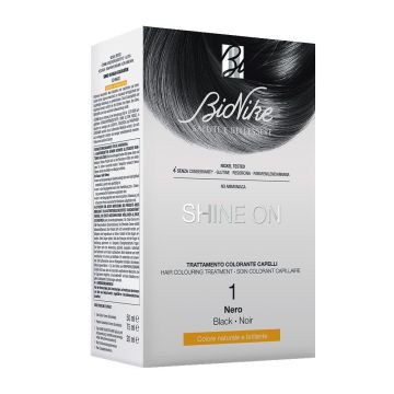 Bionike Shine On Безамонячна боя за коса x125 мл,  1 Black