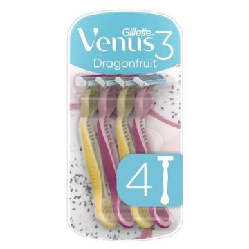 Gillette  Venus 3 Dragonfruit  Самобръсначка за жени x4 броя