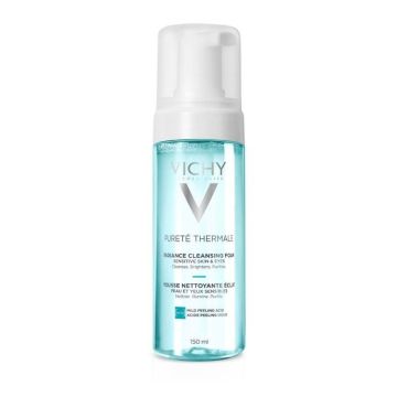 Vichy Purete Thermale Почистваща пяна за лице за чувствителна кожа x150мл