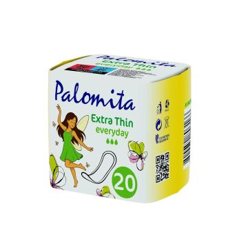 Palomita Extra Thin Everyday Ежедневни дамски превръзки х20 броя