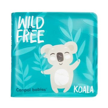 Canpol Babies Wild & Free Книжка за баня с пискалка за деца над 6 месеца
