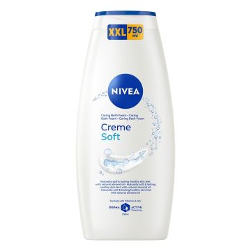 Nivea Creme Soft Пяна за вана х750 мл