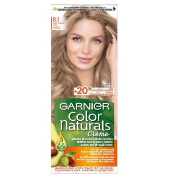 Garnier Color Naturals Трайна боя за коса, 8.1 Пепеляво светло рус