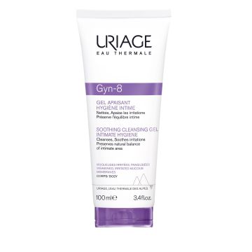 Uriage Gyn-8 Успокояващ интимен гел при раздразнения с рН8 x100 мл