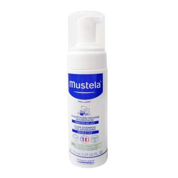 Mustela Шампоан пяна за новородени за нормална кожа x150 мл