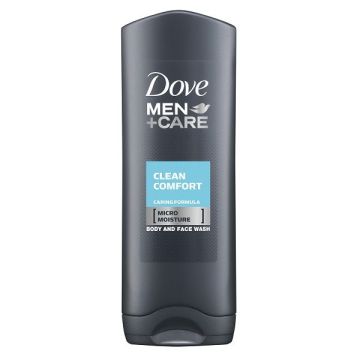 Dove Men+ Care Clean Comfort Душ гел за лице и тяло за мъже х250 мл