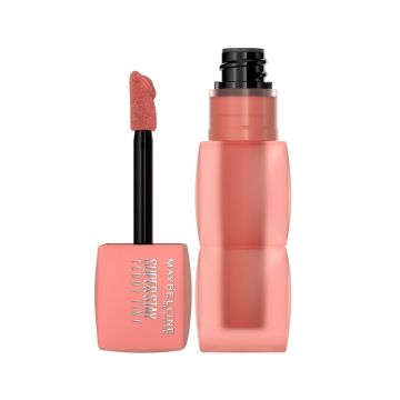 Maybelline SuperStay Teddy Tint Течно червило с матов финиш х5 мл, цвят 10 Current mood