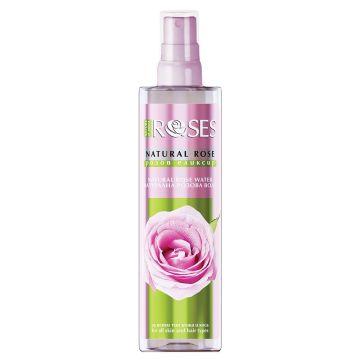Nature of Agiva Roses Натурална розова вода за всеки тип кожа и коса, спрей x200 мл
