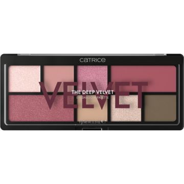 Catrice The Deep Velvet Палитра с 8 цвята сенки за очи х9 грама